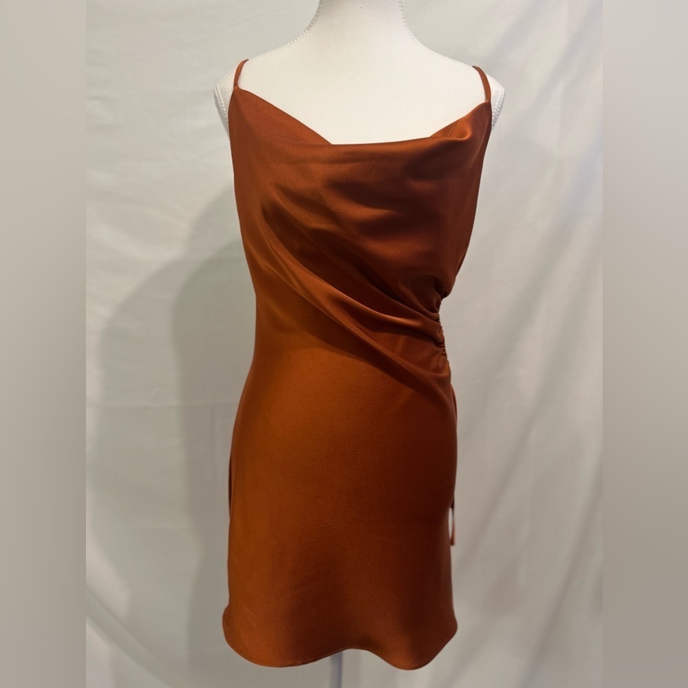 Miss Lola Mini Cutout Dress